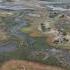 Flying Over Okavango Delta Botswana Okavango River Delta Fly Helicopter