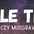 Lyrics Simple Times Kacey Musgraves