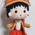 Sakura Momoko Crochet Handmade Handmadegifts Keychain Toys Colorfulhome Funnyvideo Momoko