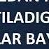 NAMOZDAN KEYINGI AYTILADIGAN ZIKRLAR BAYONI Doniyor Qori