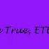 Dreams Come True ETERNITY Lyrics