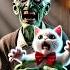 OMG Grandpa Zombie Breaks Into Kitten S House Cat Rescueanimals Zombie