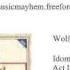 Mozart Idomeneo K 366 Act I Final Scene