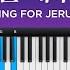그리운 예루살렘 위러브 합심 메인 건반 커버 리드시트 악보 Yearning For Jerusalem
