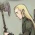 Legolas Was The Last One Left Sad Scene The Lord Of The Rings The Hobbit Gimli Aragorn