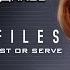 Разбор полётов The X Files Resist Or Serve