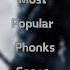 Top 10 Most Popular Phonks Songs In 2025