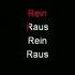 Rammstein Rein Raus Karaoke