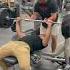 First Time Benching 3 Plates 315 Lbs