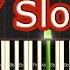 Mozart Turkish March Rondo Alla Turca VERY SLOW Piano Tutorial Easy How To Play Synthesia