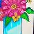 Flower Vase Painting With Watercolor Flowervase Vairalshor Shortvideo Waterpainting Painting