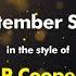 JP Cooper September Song Karaoke Version From Zoom Karaoke