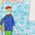 КАК ХУДОЖНИК ЛЕС РИСОВАЛ Обучающий перекладной мультфильм о лесных обитателях