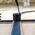 Toy Locomotive Express Train VS Black Water Glass Rail Crossing Accident