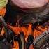 That S What Meat Is Made For Asmr Nature Outdoorcooking Firekitchen
