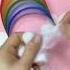 Shorts DIY Bright Rainbow Rain Clouds