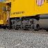 Union Pacific Maintenance Of Way MOW Locomotive UP980350 Union Pacific Weed Spray Train 4KHDR