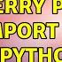 Raspberry Pi How To Import Xbee To Python