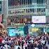 4K Surprisingly Busy For Wednesday At Shibuya Crossing Hachiko Square In Shibuya Tokyo Japan 2025