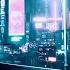 ASMR Cyberpunk Future City Night Drive Ambience