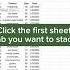 VSTACK Sheets In Excel Excel