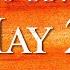 May 22 One Year Bible Audio Edition