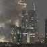 Tel Aviv Skyline After Iran Launched Retaliatory Strikes Against Israel