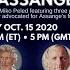 THE TRIAL OF JULIAN ASSANGE Roger Waters John Pilger Ray McGovern