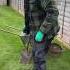 Planting A Plum Tree And Creating A Mowing Bed Satisfying Plants Gardening Lawncare Diy Tree