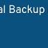 Back To The Future Incremental Backup In OVirt