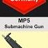 Submachine Gun From Different Countries