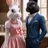 Kung Fu Rabbit Cuple Kick Boxing Ai Kungfu Funny Kickboxing Short