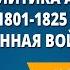 Внешняя политика Александра I в 1801 1825 гг Отечественная война 1812 г