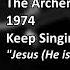 The Archers Jesus He Is The Son Of God