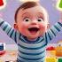 Hickory Dickory Dock Nursery Rhyme Cute Baby Kid Plays With Toy Vehicles Counts Up The Clock