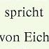 Joseph Von Eichendorff Der Morgen 1810