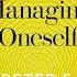 Peter F Drucker Managing Oneself Audio Book
