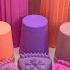 ASMR Baking Soda Columns Of Forest Berry Color