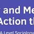 Sociological Theory Social Action Theories Sociology Theory Methods