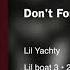 Lil Yachty Don T Forget 432hz