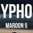 PAYPHONE Maroon 5 Lyric