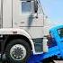 Trucks Vs Speed Bumps BIG TRUCK CRUSHING SMAAL PICUP TRUCK ON WALL UPSIDE DOWN SPEED BUMP
