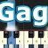 Lady Gaga Shallow Piano Tutorial Easy A Star Is Born Sheet Music