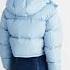 TOMMY HILFIGER ALASKA PUFFER Down Jacket Hooded Shiny Westside Blue Women Zalando