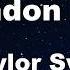 London Boy Taylor Swift Karaoke No Guide Melody Instrumental