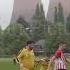 Football Match Interrupted By Power Station Demolition Explosion