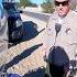 Kid Gets Stopped By The Police For Riding His Quad In The Dirt