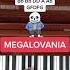 Undertale Megalovania EASY Piano Tutorial With Letter Notes Shorts