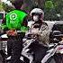 This Motorcycle Taxi Driver Stopped A Selfish Girl Who Wanted To Cross The Sidewalk Viral Mot