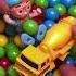 Oh No Where Is The Excavator Blippi Shorts Ballpit Toyplay Vehicles Excavator